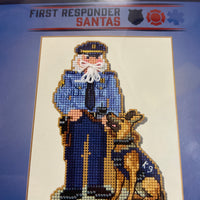 First Responder Santa Police Officer Santa