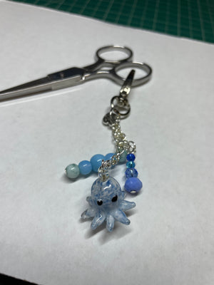 Octopus Scissor Charm