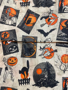 Vintage Halloween Project Bag