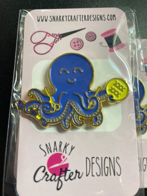 Stitching Octopus Needle Minder