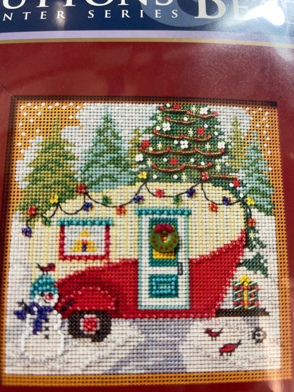 Christmas Camper Mill Hill Kit