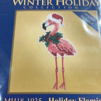Holiday Flamingo- Mill Hill Kit