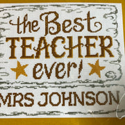 Best Teacher Ever- kit