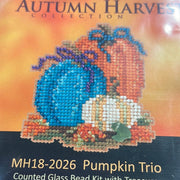 Pumpkin Trio- Mill Hill Kit
