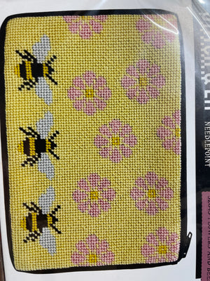 Stitch And Zip Needlepoint Purse Kit