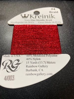 003 Red #4