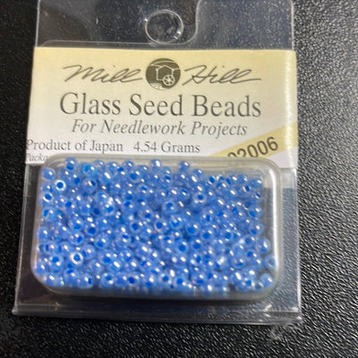 02006 Mill Hill Glass Beads - Ice Blue