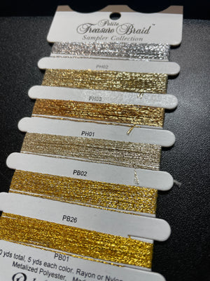 Gold Sampler Collection Petite Treasure Braid