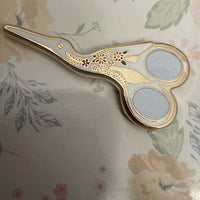 Floral Scissors Needle Minder
