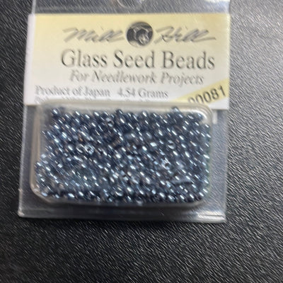 00081 Mill Hill Glass Beads - Jet