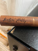 Engraved Wooden Needle case