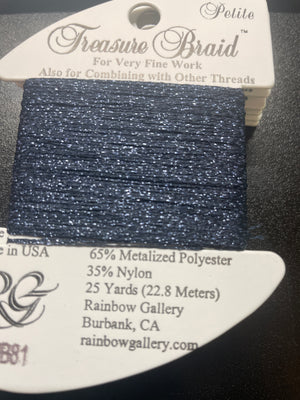 PB81- Black Iris Petite Treasure Braid