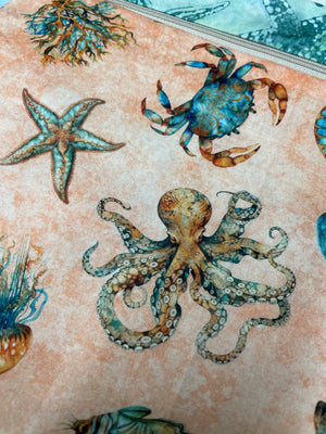 Under the Sea (Coral Color) Project Bag