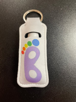 Barefoot Needleart Logo Chapstick Holder