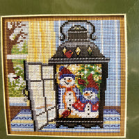 Snowman lantern