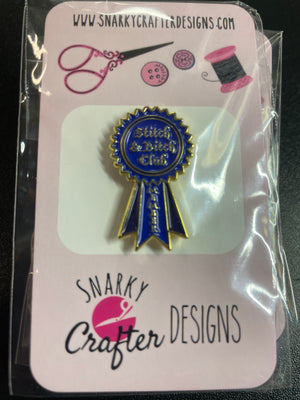 Stitch and Bitch Club Member Needle Minder