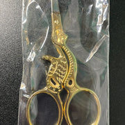 Cat embroidery scissors