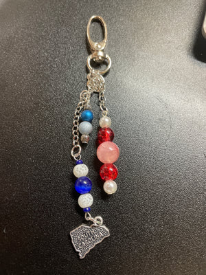 South Carolina State Scissor Charm
