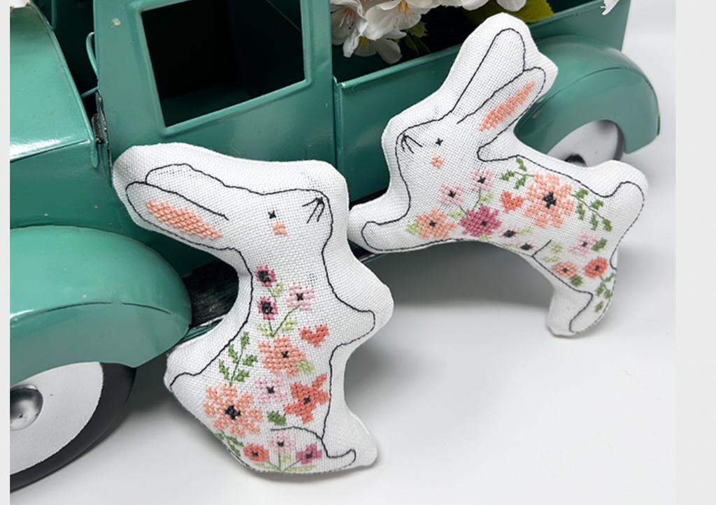 Spring Rabbit Pillows