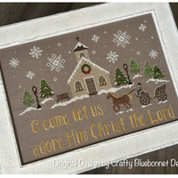 Christmas village church