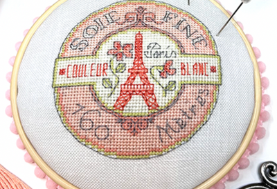 Vintage Paris Pincushion