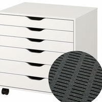 Pip And Chip Foam inserts for wide IKEA Alex 6 drawer unit - storage for bobbins