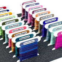 Pip And Chip Classic Color Works 3mm acrylic bobbins (x269)