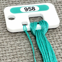 Pip And Chip DMC Floss Chips - Acrylic floss chips (x500) standard colours