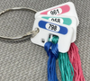 Pip And Chip DMC Floss Chips - Acrylic floss chips (x500) standard colours