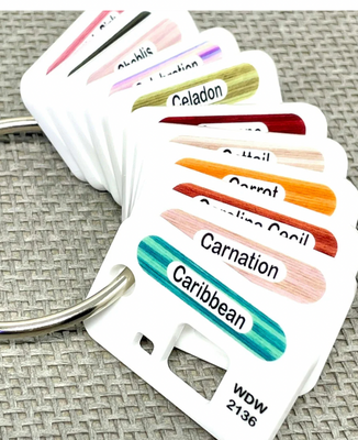 Pip And Chip Acrylic floss chips for Weeks Dye Works (x358)
