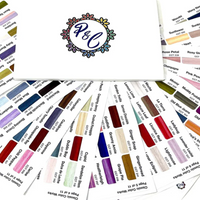 DMC colour vinyl labels suitable for Floss A Way bags
