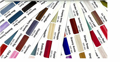 Classic Colorworks color vinyl labels (x269) suitable for Floss A Way bags