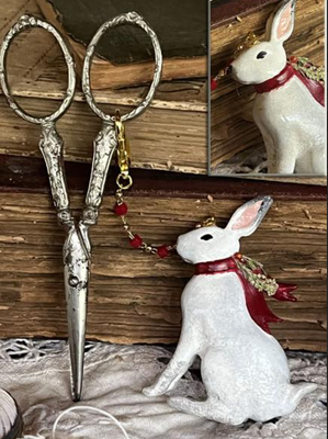 White Hare scissor FOB