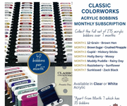 Classic Colorworks Acrylic Bobbin Club (7 months)