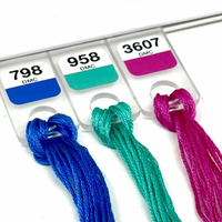 Color vinyl labels suitable for Annie’s Keepers floss drops for DMC