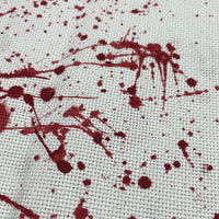 14 Count Blood Splatter Aida