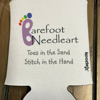 Barefoot Logo Koozie