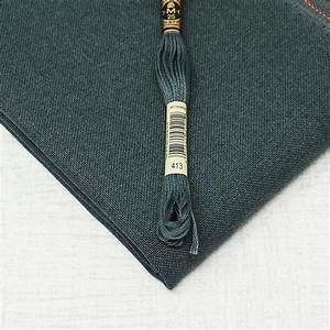 32 Count Charcoal Linen