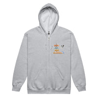 Unisex heavy blend zip hoodie