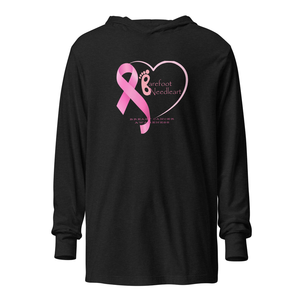 Hooded long-sleeve tee