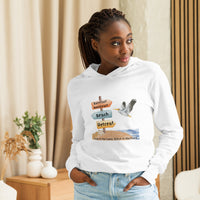 Unisex Hooded Long Sleeve Tee, Bella Canvas