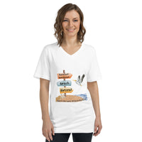 Unisex V-Neck Tee | Bella + Canvas