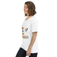 Unisex V-Neck Tee | Bella + Canvas