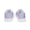 Women’s lace-up canvas shoes, purple