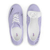 Women’s lace-up canvas shoes, purple