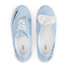 Women’s lace-up canvas shoes, blue