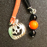 Jack-o-lantern Scissor Charms