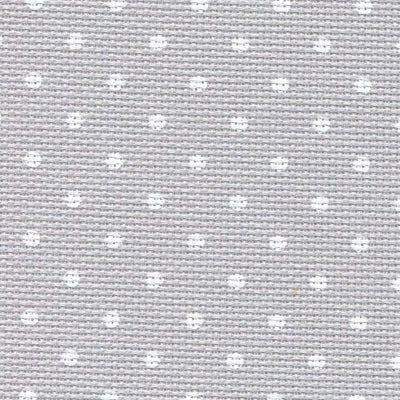 20 Count Grey with white petit points Aida