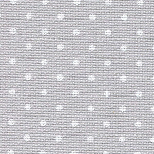 20 Count Grey with white petit points Aida