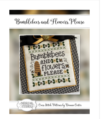 Bumblebees and flowers, please